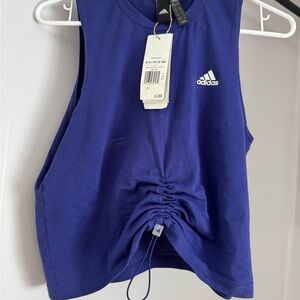 Adidas Women's Royal Blue Muscle Tee